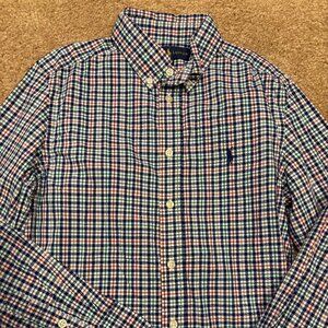Boys, Ralph Lauren Polo Button Down, Size 14